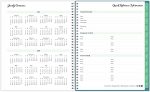 Blue Sky 2021-2022 Academic Year Teachers Weekly & Monthly Lesson Planner, 8.5" x 11", Flexible Cover, Wirebound, Ditsy Dapple Light (132002) - Image 4